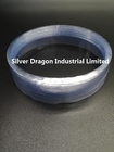 Clear PVC Shrink Round Preformed Seals , 412mm LF X 35+10mm X 0.05mm