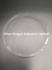 Clear PVC Shrink Round bands with blue tint , 412mm LF X 35+10mm X 0.05mm