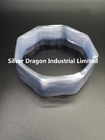Clear Octagon PVC Shrink Seals , 425mm LF X 35+12mm X 0.06mm