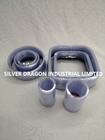 Clear PVC Shrink Round Preforms , 296mm LF X 40+10mm X 0.05mm