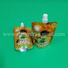 Stand up spout pouch for 200ml orange juice packing