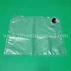 Clear bag in box with butterfly tap for 10L water packing