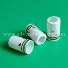 Printed PVC shrink capsules for olive oil, size 30x56mm, with tear strip, easy open, no top cover