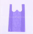 Standard size Eco-Friendly Biodegradable Non Woven T-shirt Bags for Shopping,30*14*50cm*50g