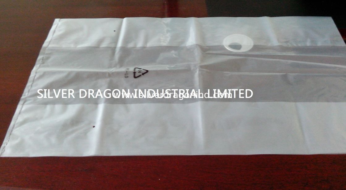 Clear LDPE liner bag for glocery use