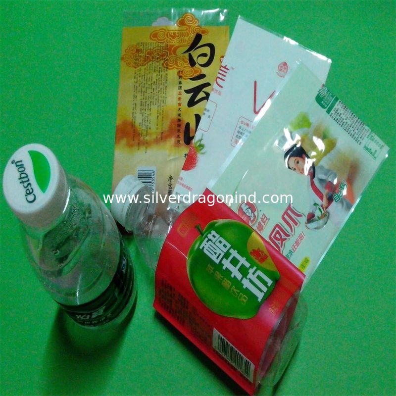 High Quality Custom printed PVC shrink sleeve label for bottled apple vinegar beverage