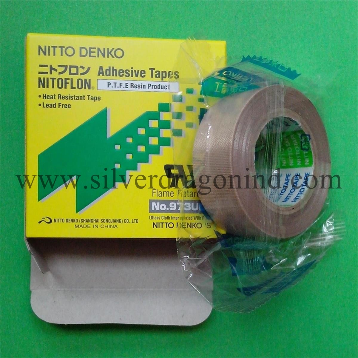10pcs Japan NITTO DENKO 973 Tape High temperature resistant adhesive