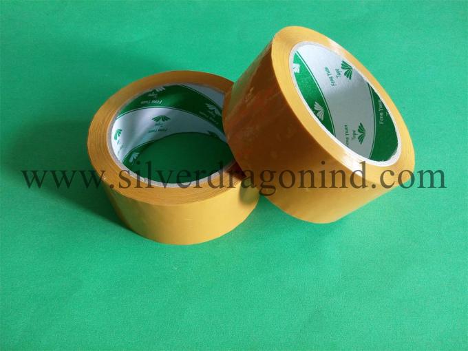 Brown colored BOPP packing tape size 48mm x 50m