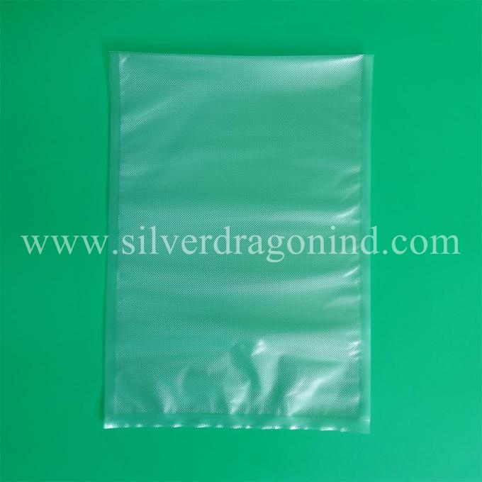 Clear NY/PE embossed vacuum pouches 6" x 10"  for both household and industry use