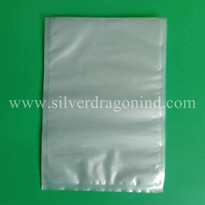 Clear NY/PE embossed vacuum pouches 11" x 16"  for both household and industry use