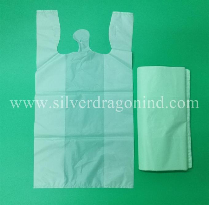 Custom  Biodegradable bag,Bio-Based T-Shirt Bag,Eco-Friendly bag,Wow!High quality,Low price