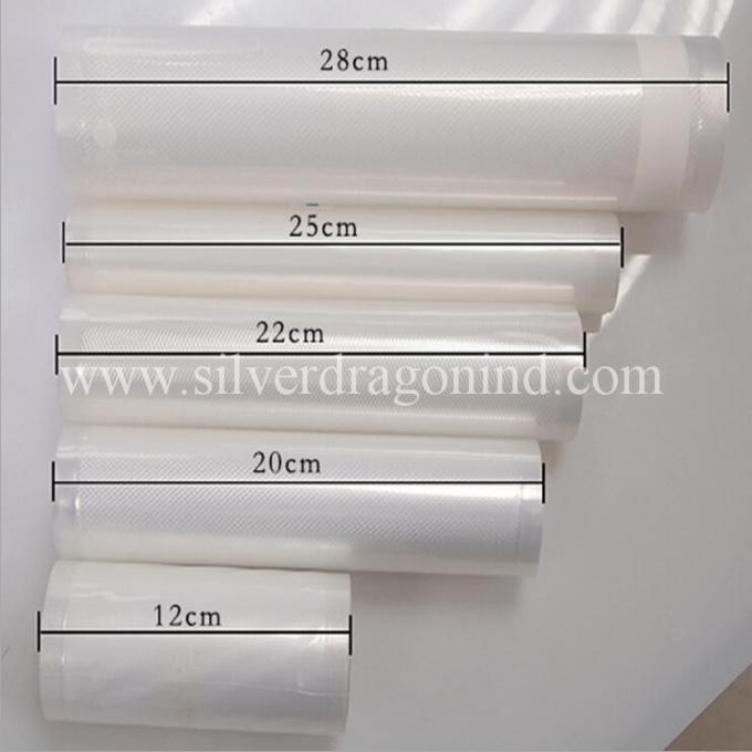 Custom Embossed /Non-embossed Vacuun Bag on Roll for Food Package,high quality low price