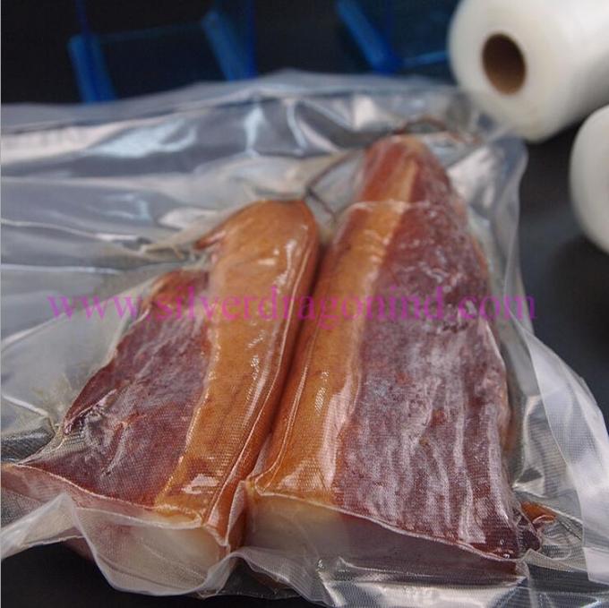 Low Oxygen Transmission Rate Custom high quality low price Textured/Embossed Vacuum Bag roll, Food Packaging
