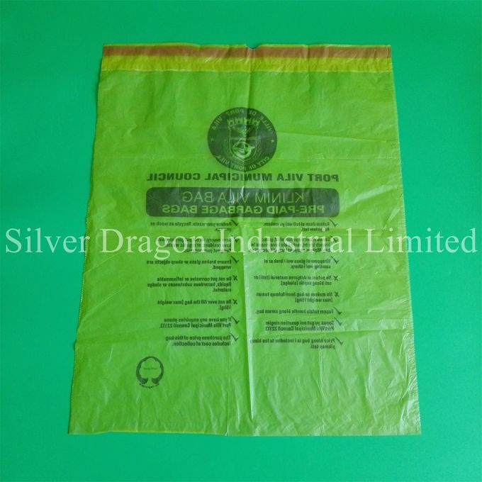 Large drawstring HDPE garbage bags, size 66x85cm, Professional manufacturer, high quality, low price