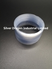 Clear Round Preformed PVC Shrink bands with blue tint , 412mm LF X 35+10mm X 0.05mm