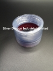 Clear Preformed PVC Shrink Round bands with blue tint , 412mm LF X 35+10mm X 0.05mm