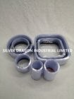 Clear Round PVC Shrink Preforms , 296mm LF X 40+10mm X 0.05mm