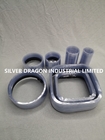 Clear Round PVC Shrink Preformed Seals , 296mm LF X 40+10mm X 0.05mm