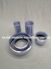 Clear Round PVC Shrink Preformed Bands , 296mm LF X 40+10mm X 0.05mm