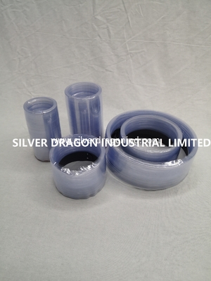 Round Preformed PVC Shrink Bands , 296mm LF X 40+10mm X 0.05mm
