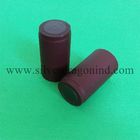 Hot sale Burgundy PVC shrink capsule with tear strip