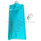 Custom Stand up and foldable Spout Pouch for water Packing（ doy packing)