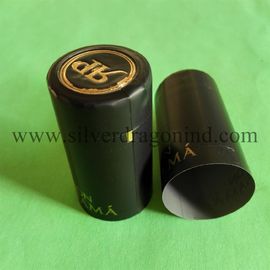 PVC shrink cap seals with tear strip for rum