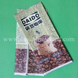 454 gram coffee bean back-sealed coffee bags with side gusset