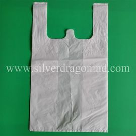 White Plastic T-Shirt Bag for Grocery