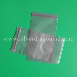 antistatic plastic ziplock bags in pink color