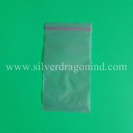 antistatic plastic ziplock bags in pink color