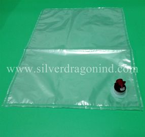 20L Transparent bag in box for water packing