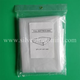 Polyethylene mattress bags,King/Queen/Full/Twin sizes, 1.5 mil and 2 mil, in pieces and on rolls are available