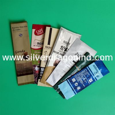 Custom coffee bags, gusset coffee bags, stand up coffee bags, with one way valve