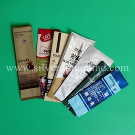 various coffee bags with valve, side-sealed, back-sealed, quad-sealed shape