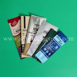 various coffee bags with valve, side-sealed, back-sealed, quad-sealed shape