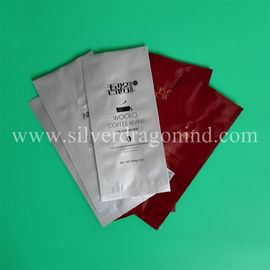 Foil coffee bags with valve, coffee beans packing bags, coffee pouch