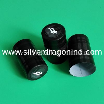 Custom PVC Shrink Capsules for Bottle Heat Shrink Sealing, shrink caps, shrink seals