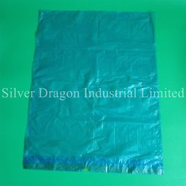 light blue drawstring garbage bags, made of HDPE, heavy duty, high quality, competitive price, professional producer