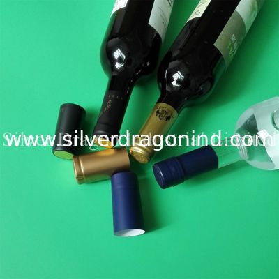 Custom PVC Shrink Capsules for Bottle Heat Shrink Sealing, shrink caps, shrink seals