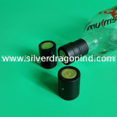 Custom PVC Shrink Capsules for Bottle Heat Shrink Sealing, shrink caps, shrink seals