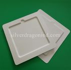 Popular Biodegradable Disposable Sugarcane Pulp Paper Plate, 24.7cm Cake Tray