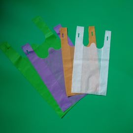 Eco-friendly non woven shopping bag in different colors,T-shirt style