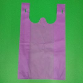 Eco-friendly non woven shopping bag in different colors,T-shirt style