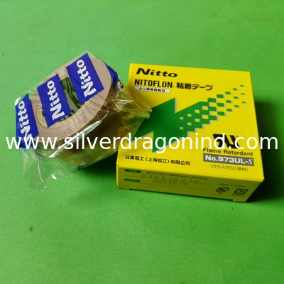 NITTO ADHESIVE TAPE ( NITOFLON ADHESIVE TAPE ), NO.973UL-S 0.13x25x10