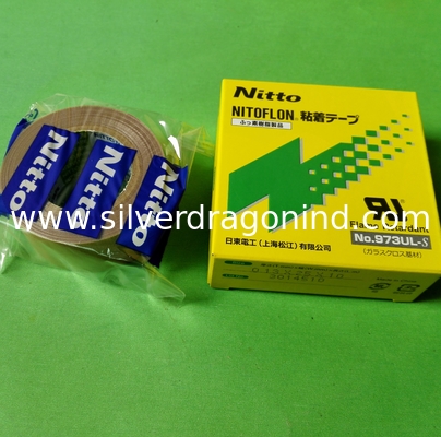 NITTO ADHESIVE TAPE ( NITOFLON ADHESIVE TAPE ), NO.973UL-S 0.13x25x10