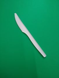 disposable biodegradable & 100% compostable PLA cutlery Knife,165mm length,white color