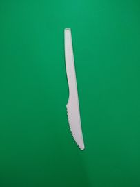 disposable biodegradable & 100% compostable PLA cutlery Knife,165mm length,white color