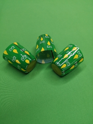 Vertical Tear Tab PVC Shrink Capsules Top Disc and Perforation for Easy Opening