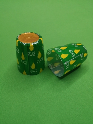 Vertical Tear Tab PVC Shrink Capsules Top Disc and Perforation for Easy Opening
